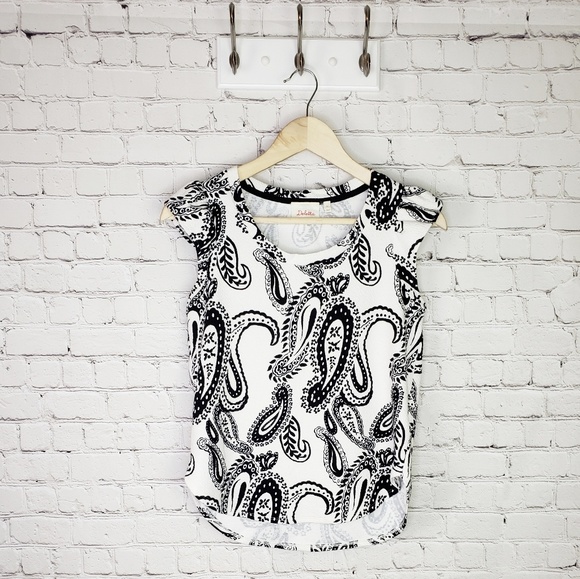 Anthropologie Deletta "Madrona" cap sleeve blouse - Picture 1 of 4